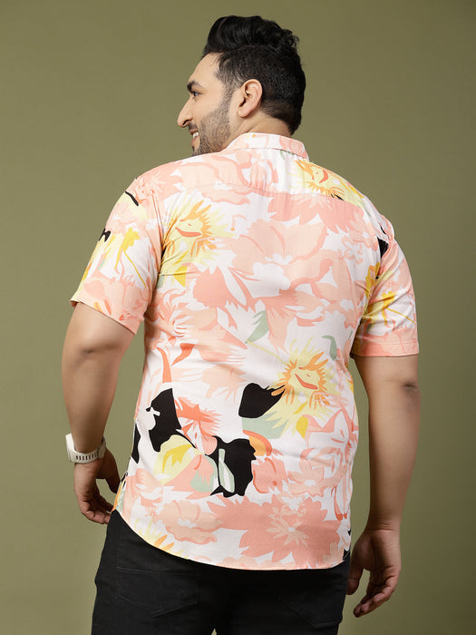 Dreamy Petal Floral Fusion Shirt