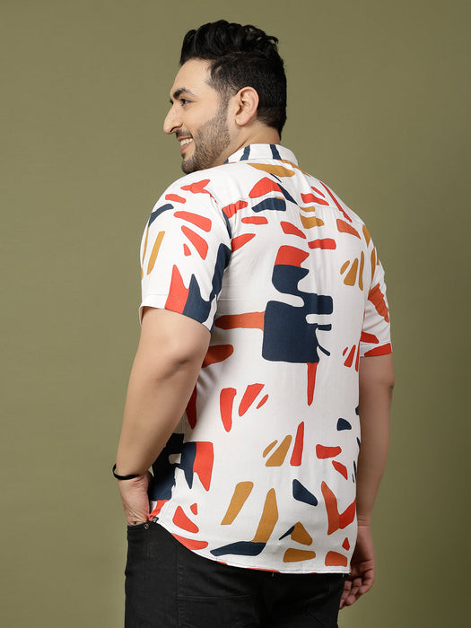 Metropolitan Mirage Abstract Print Shirt