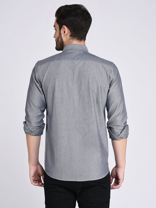 Blue Chambray Shirt-Full