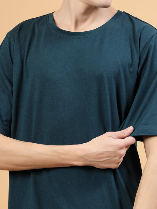 Casual Comfort Men's Oversized Cotton T-shirt