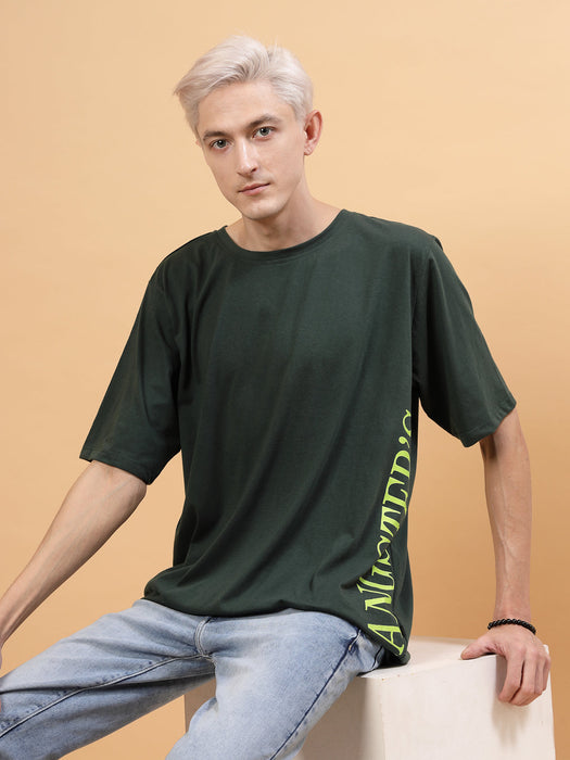 Relaxed Fit Men's Oversized Cotton Tee