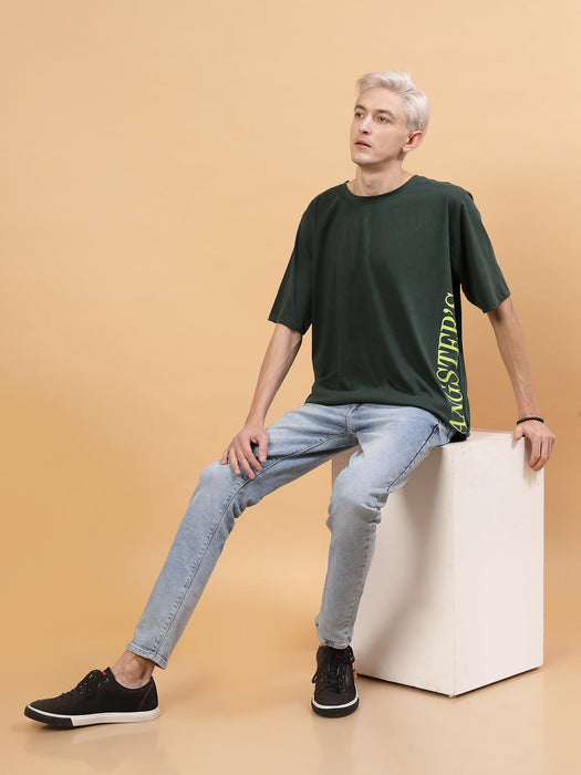 Relaxed Fit Men's Oversized Cotton Tee