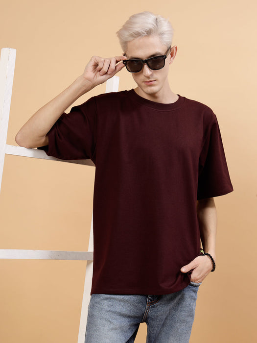 Trendy Men's Oversized Printed Tee