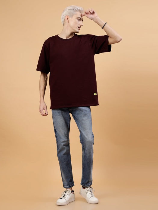 Trendy Men's Oversized Printed Tee