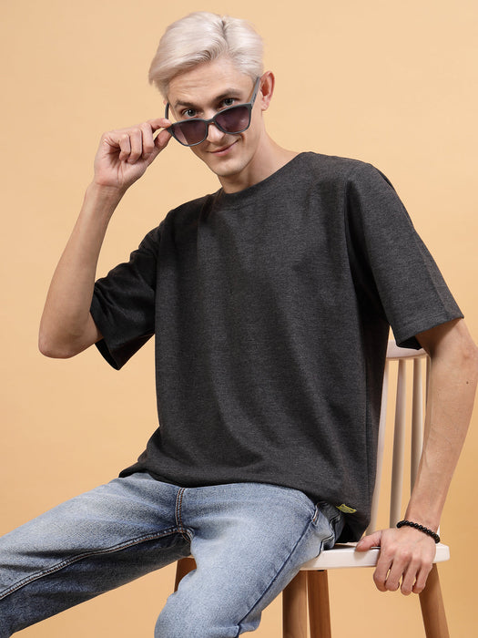 Trendy Men's Oversized Printed Tee