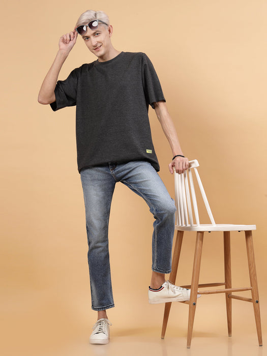 Trendy Men's Oversized Printed Tee