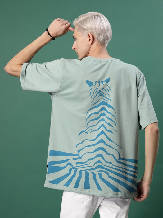 Bold Quirky Prints Men's Oversized Terry Tees