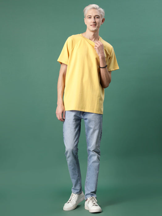 Effortlessly cool Men's Typography Oversized Tees