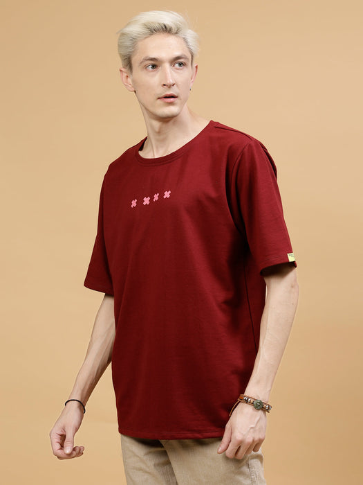 Men's Streetwear Typography Oversized Tee