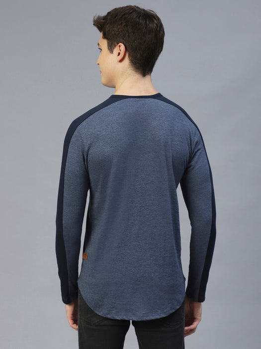 Colourblock Round Neck T-Shirt