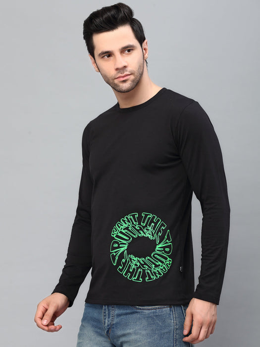 Neon Print Full Sleeve T-shirt