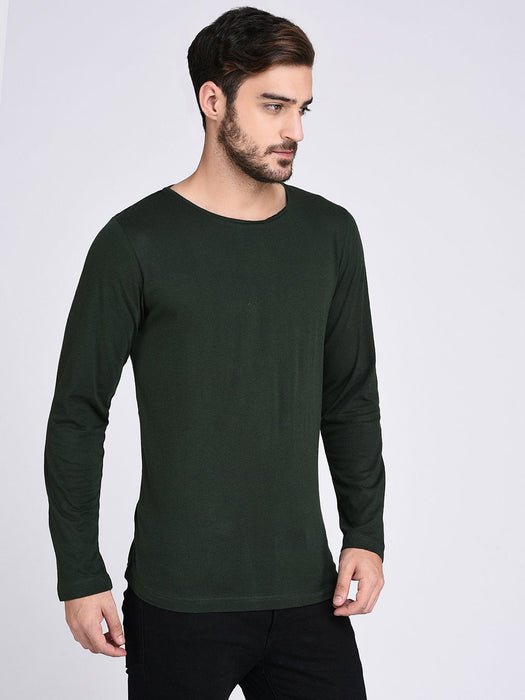 Bottle Green Tshirt-Full