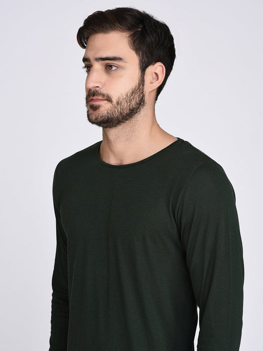 Bottle Green Tshirt-Full