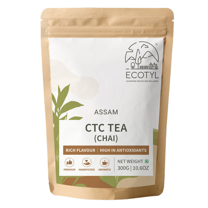 Ctc Tea (Chai Patti) From Assam | Strong Flavour | Classic | 300G