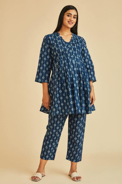 Grace Nursing & Maternity Pleated Kurta Set