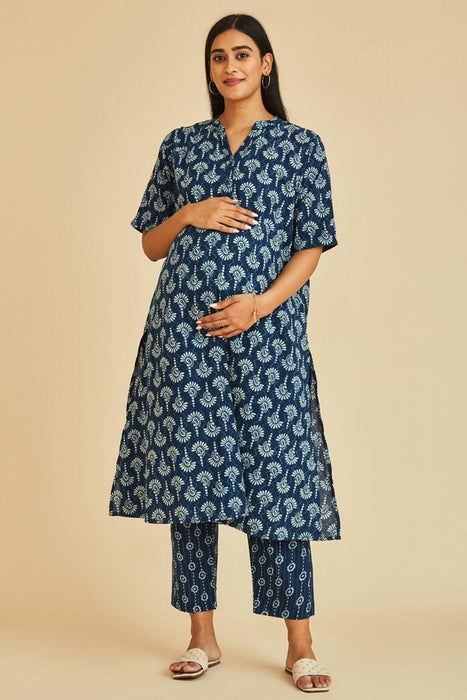 Grace Nursing & Maternity Classic A-line Kurta Set