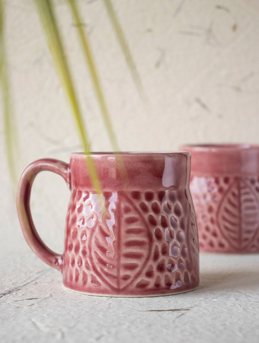 Ceramic Stoneware Cherry Mug