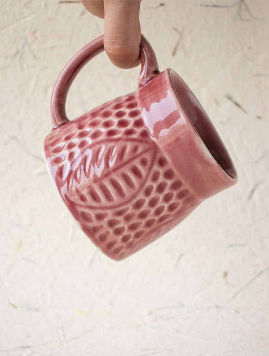 Ceramic Stoneware Cherry Mug