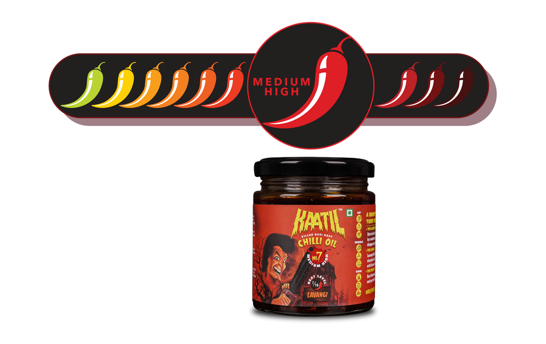 Kaatil Hot Chilli Oil No.7 | Medium-High Heat