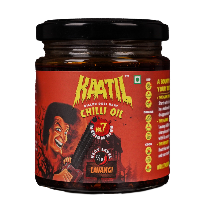 Kaatil Hot Chilli Oil No.7 | Medium-High Heat