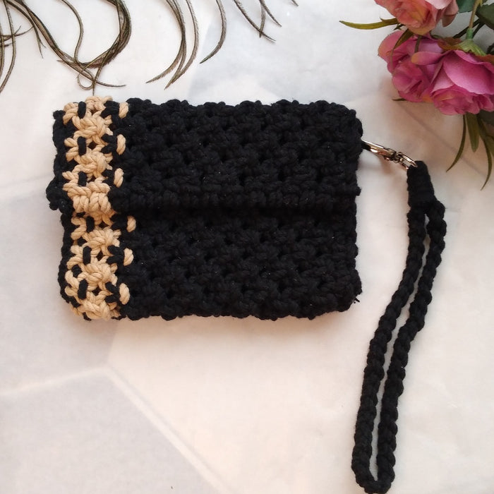 Black Latte Mini Ladies Wallet