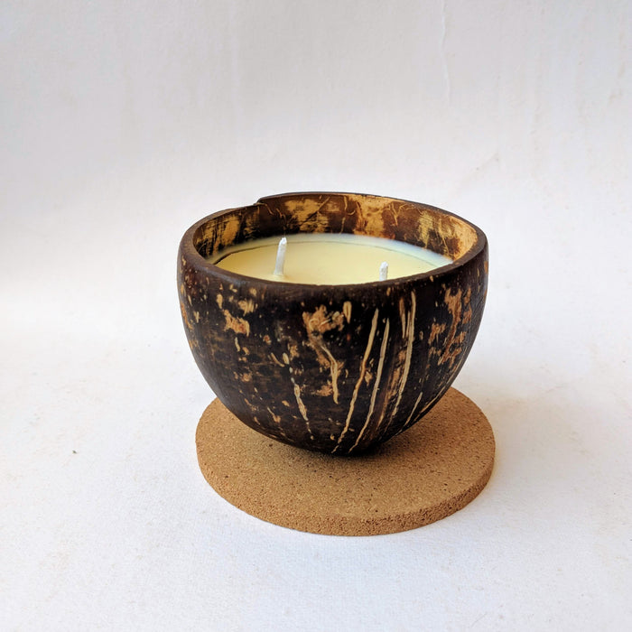 Coconut Shell Fragrance Candle