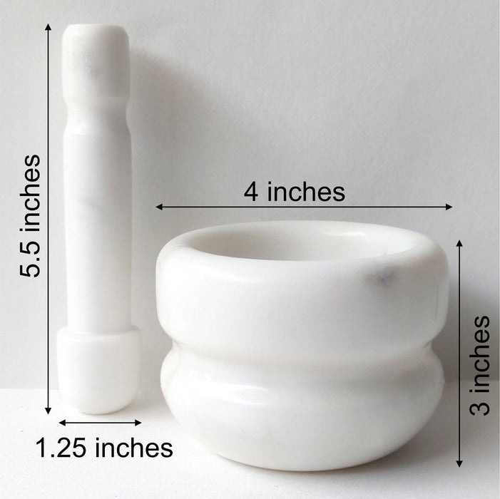 Concentric Mortar and Pestle