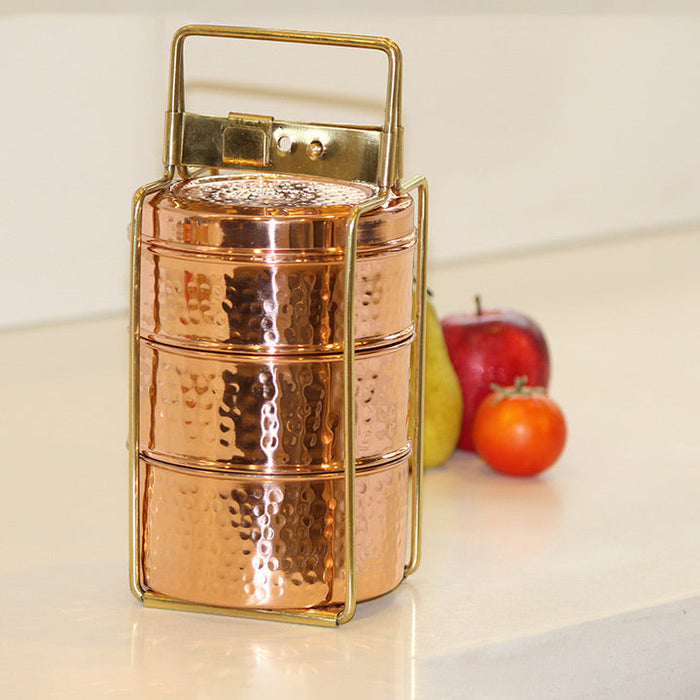 Copper Tiffin Box