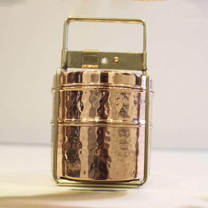 Copper Tiffin Box