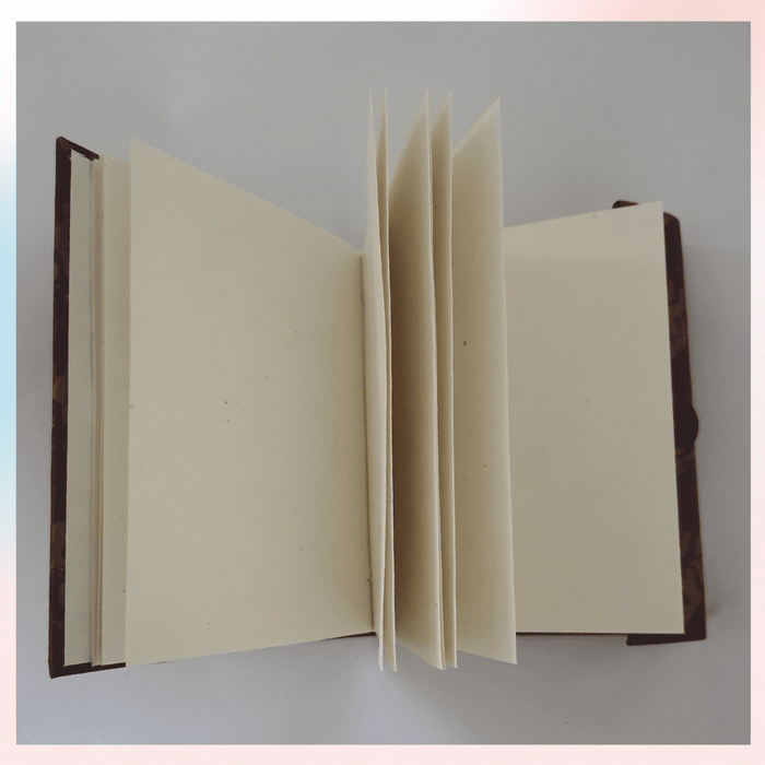 CALMNESS UPCYCLED HANDLOOM FABRIC JOURNAL (hard bound)