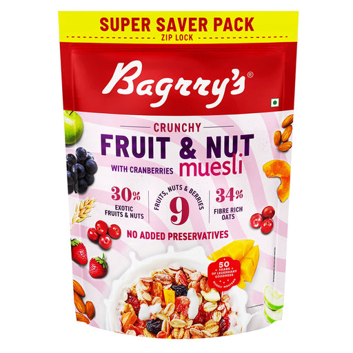 Fruit & Nut Muesli - 30% Exotic Fruits & Nuts