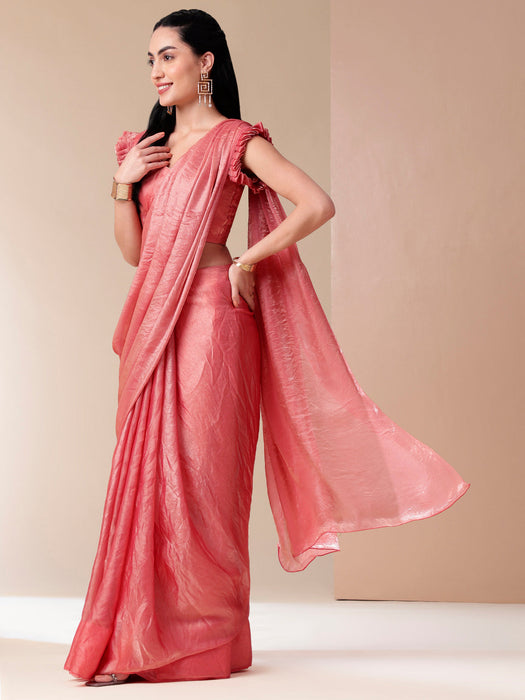 Metallic Tissue Saree