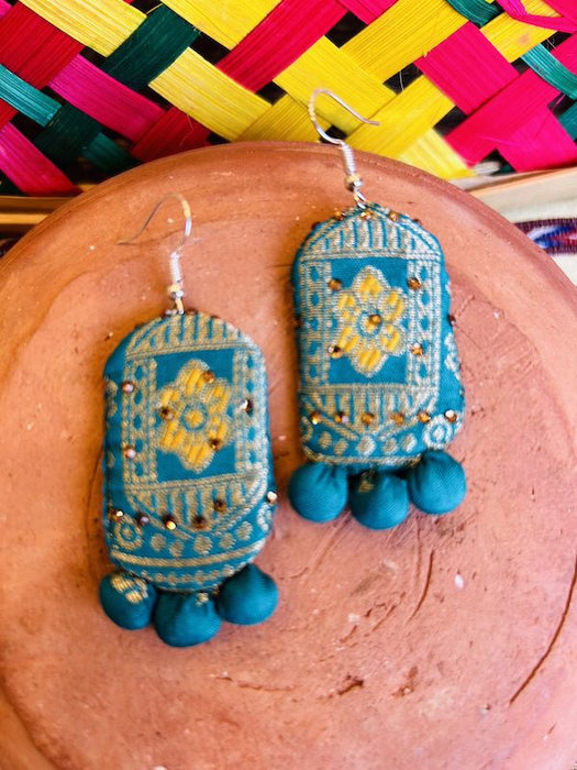 DHOLIYA TEXTILE EARRING