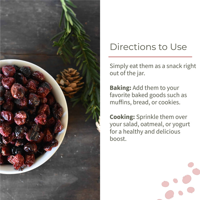 Dried Cranberries | Seedless Dried Fruit | Healthy Snack | 150G