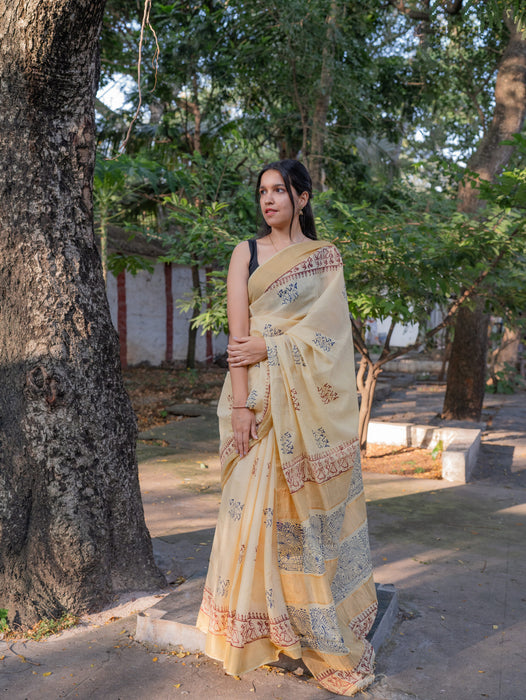 BASTARIYA COTTON SILK SAREE