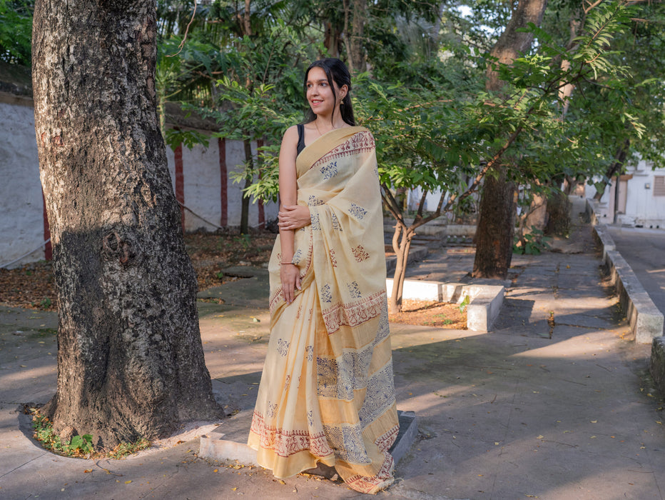 BASTARIYA COTTON SILK SAREE