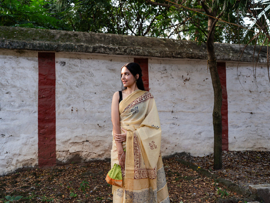 BASTARIYA COTTON SILK SAREE