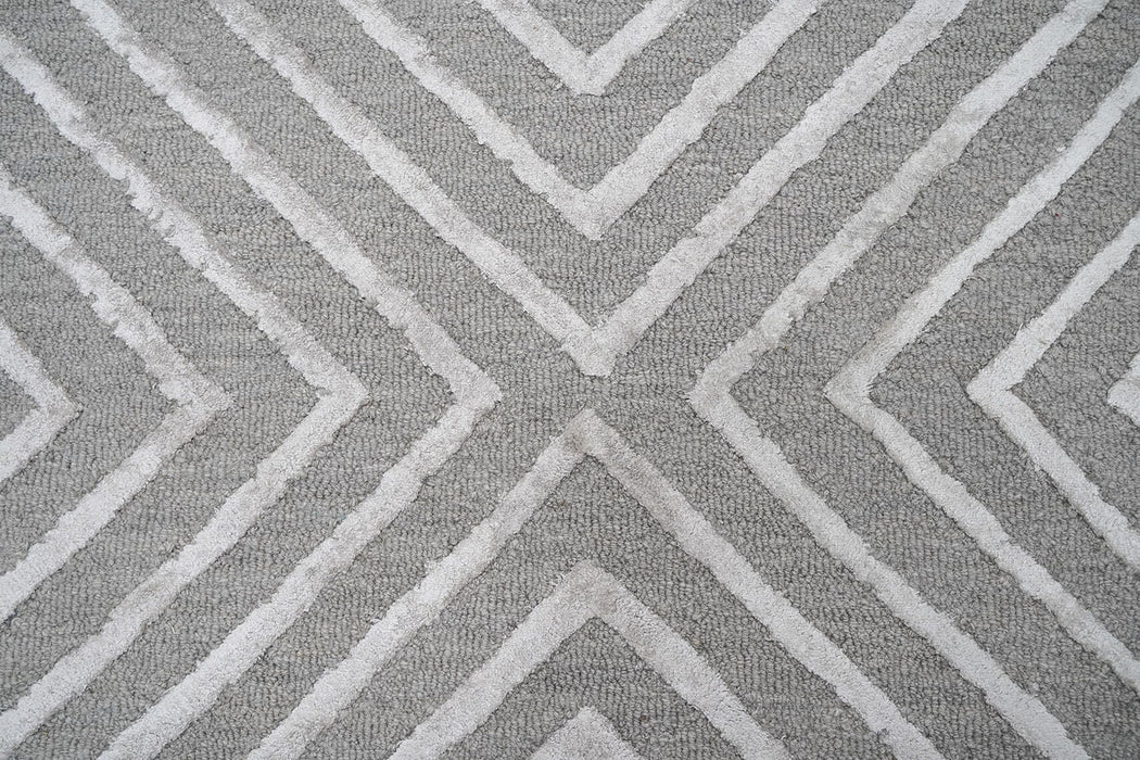 Overcast Hand-Tufted Wool & Silk Rug