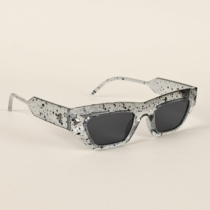 Voyage Grey Cateye Sunglasses for Women - MG4506