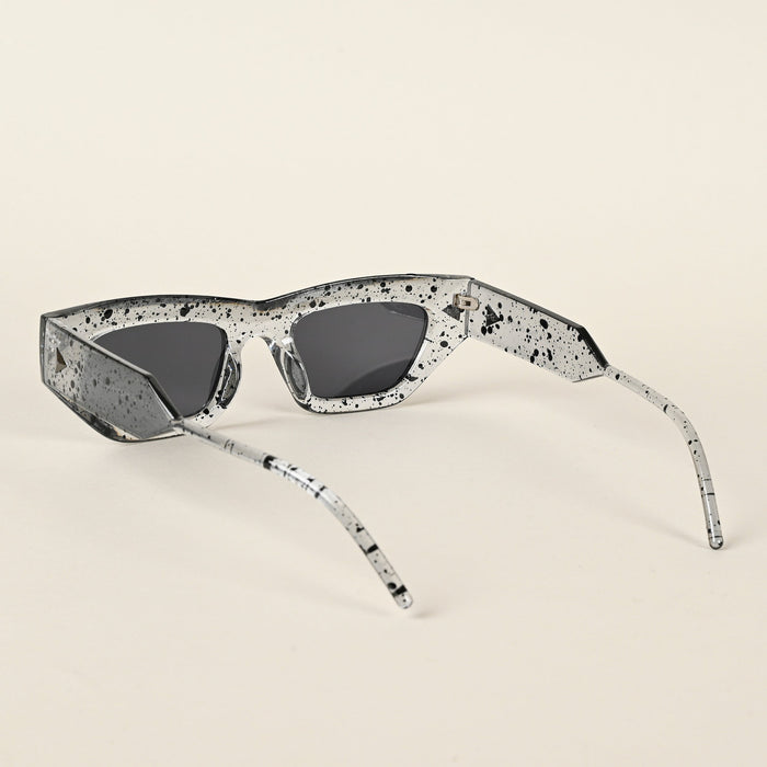 Voyage Grey Cateye Sunglasses for Women - MG4506