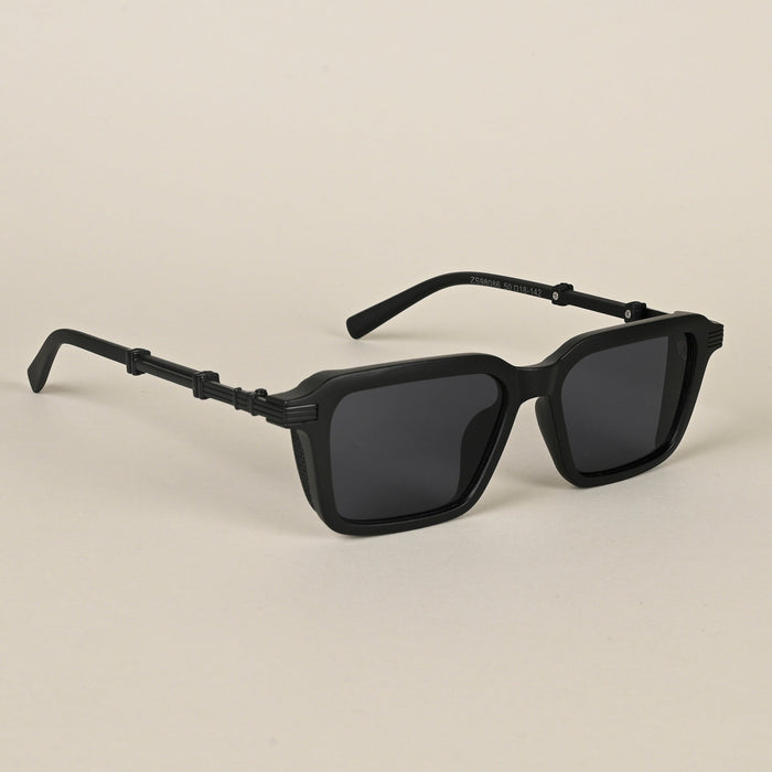 Voyage Black Wayfarer Sunglasses for Men & Women - MG4566