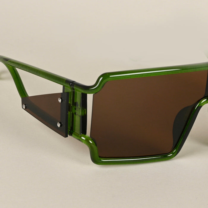 Voyage Mossy Green Wayfarer Sunglasses for Men & Women - MG4561