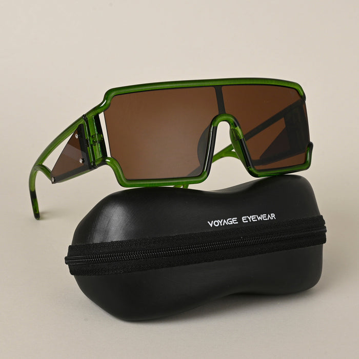 Voyage Mossy Green Wayfarer Sunglasses for Men & Women - MG4561