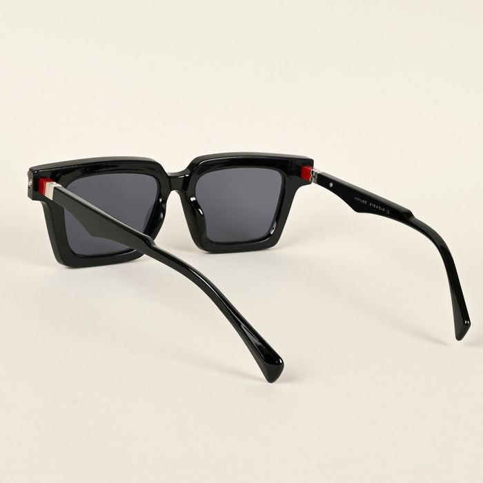 Voyage Shine Black Square Sunglasses for Men & Women - MG4875