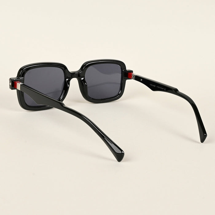 Voyage Shine Black Square Sunglasses for Men & Women - MG4885