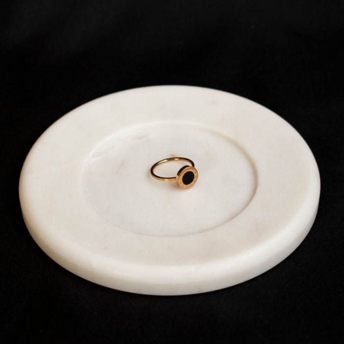 Moon Trinket Marble Tray