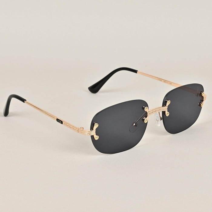 Voyage Black Rimless Sunglasses - MG3610