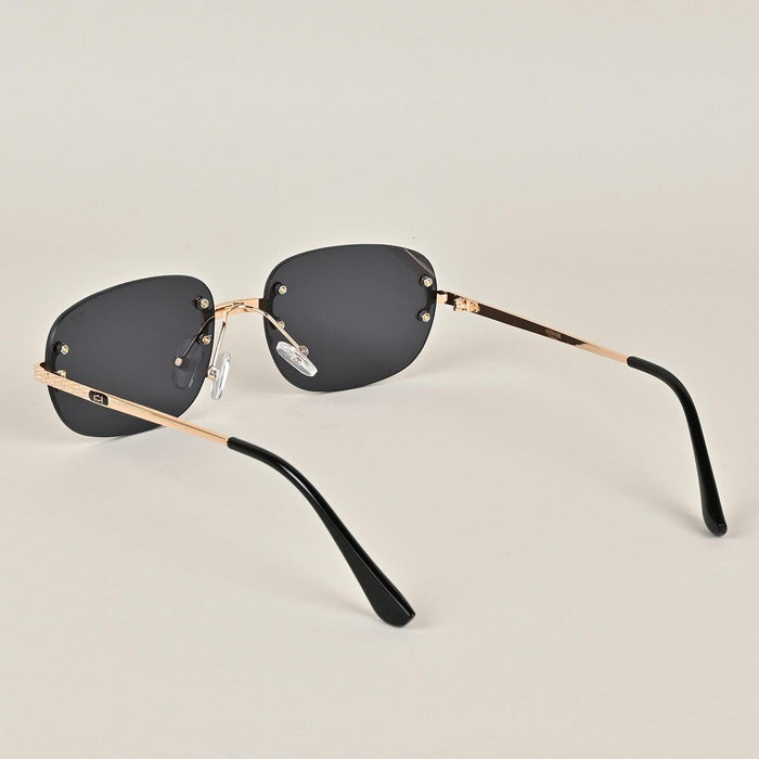 Voyage Black Rimless Sunglasses - MG3610