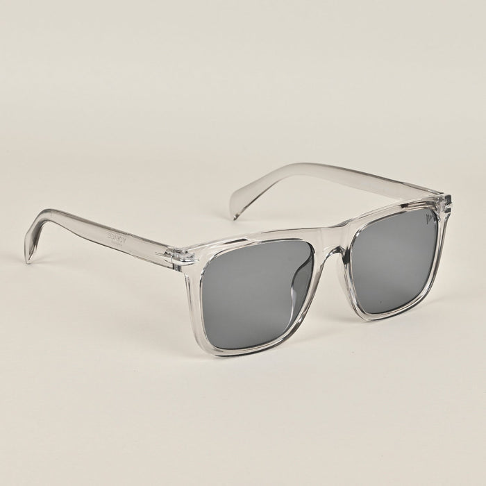 Voyage Transparent Grey Wayfarer Sunglasses - MG3637