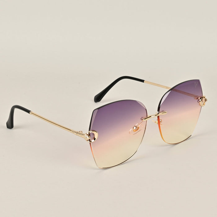 Voyage Violet Over Size Sunglasses - MG2878